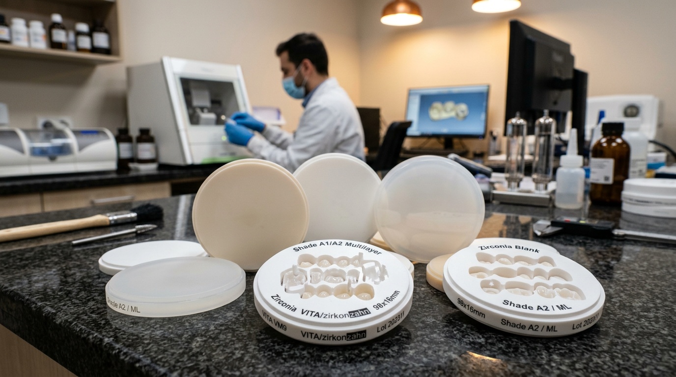 Zirconie Dentali: Come Scegliere il Grado Giusto per Ogni Caso